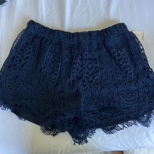 Lace shorts